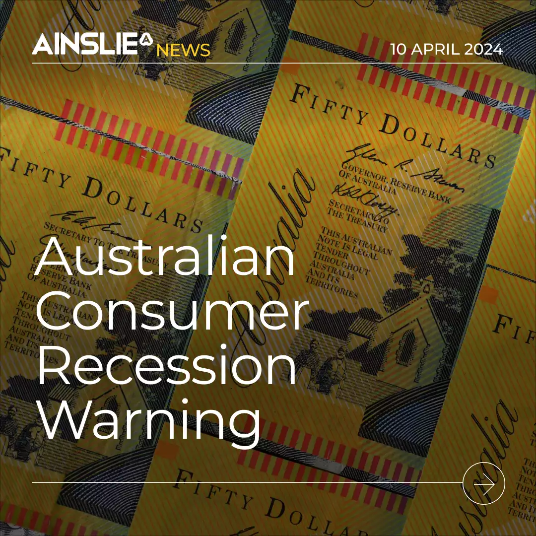 Australian Consumer Recession Warning