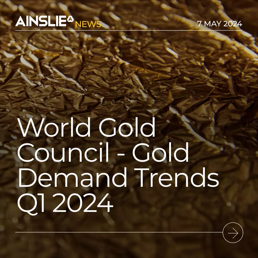 World Gold Council - Gold Demand Trends Q1 2024