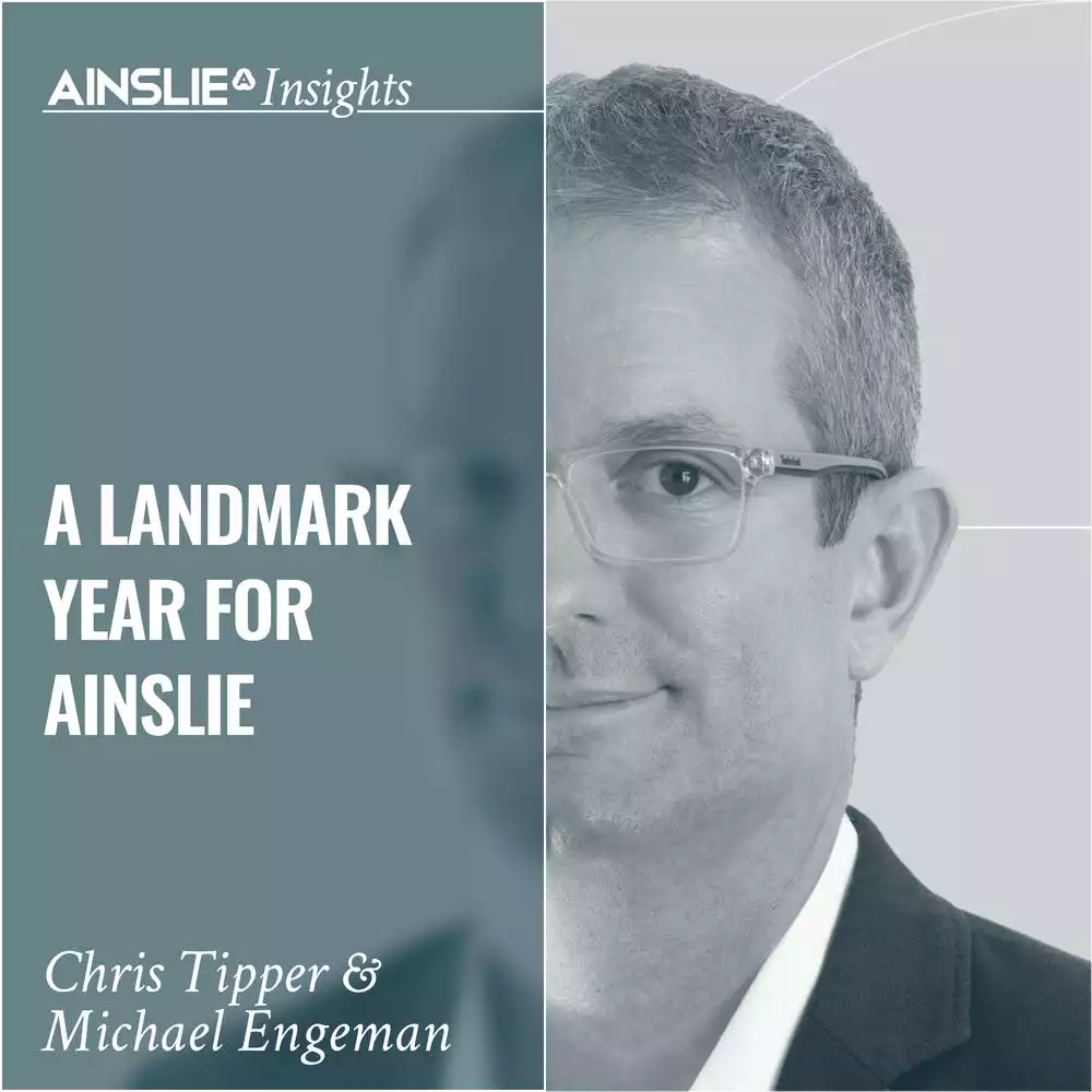 INSIGHTS: A Landmark Year for Ainslie