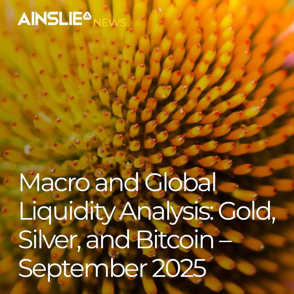 Macro and Global Liquidity Analysis: Gold, Silver, and Bitcoin – September 2025