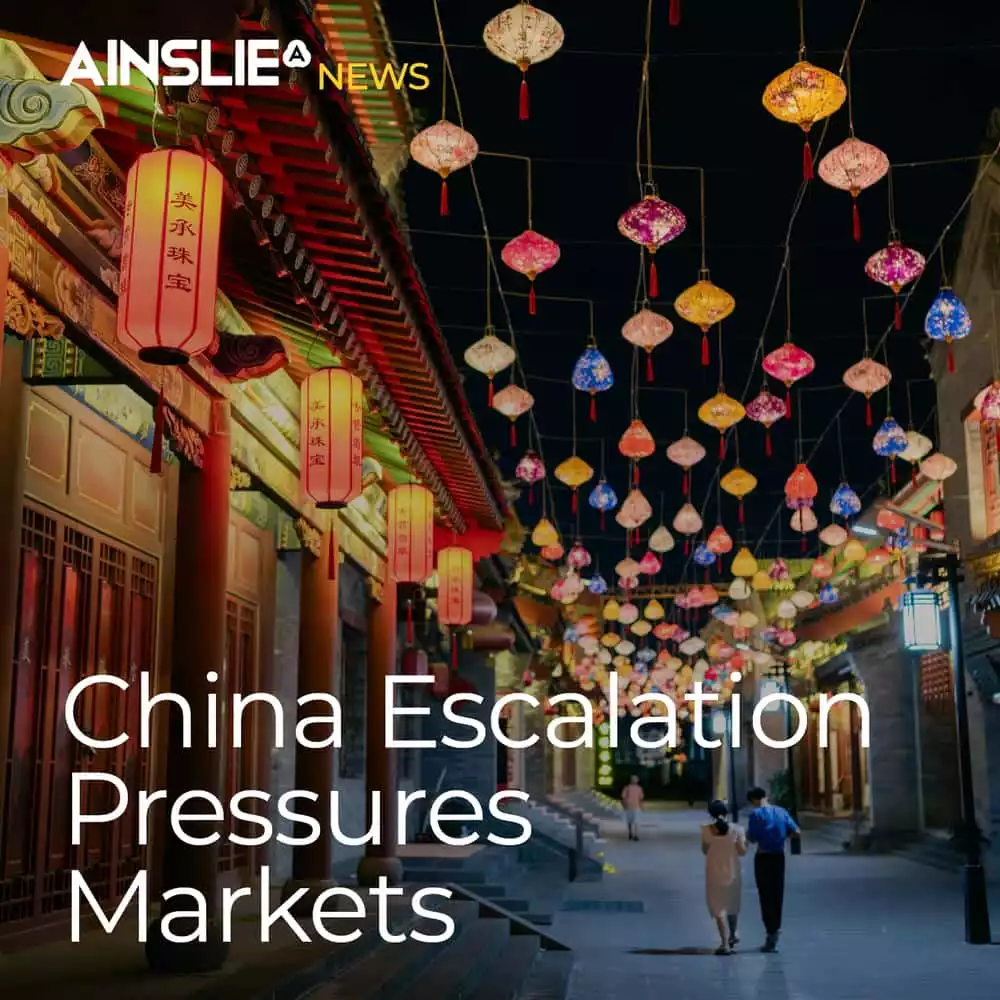 China Escalation Pressures Markets