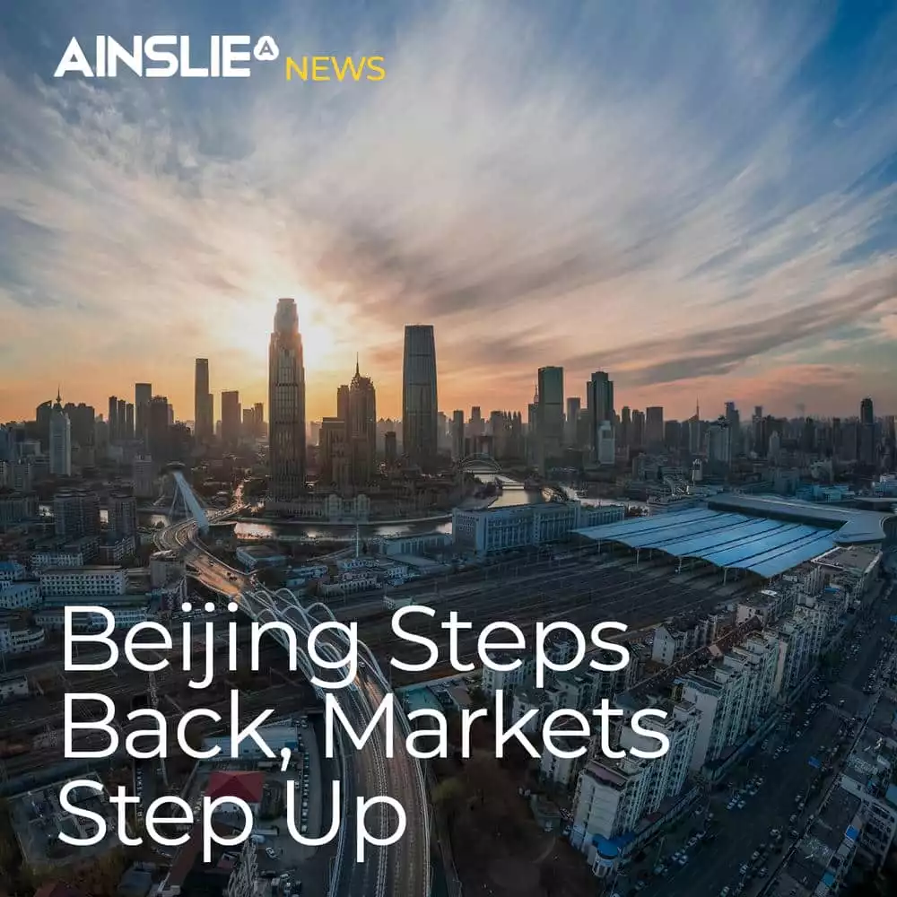 Beijing Steps Back, Markets Step Up
