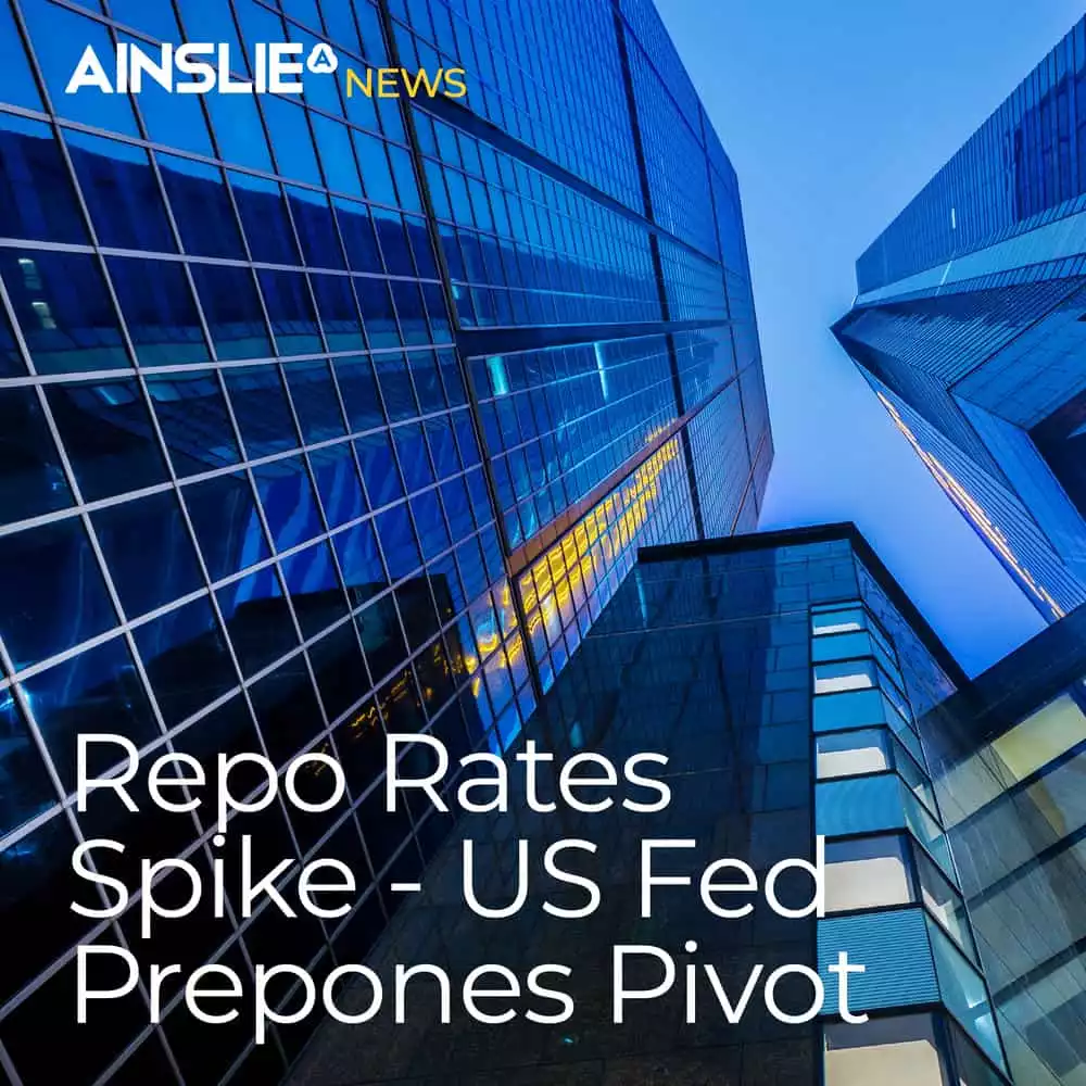 Repo Rates Spike - US Fed Prepones Pivot