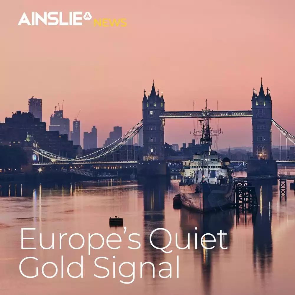 Europe’s Quiet Gold Signal