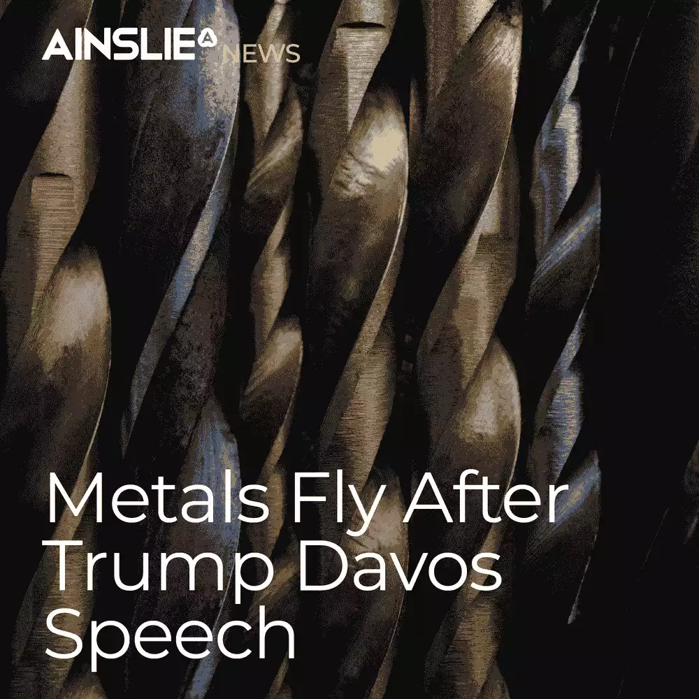 Metals Fly After Trump Davos Speech