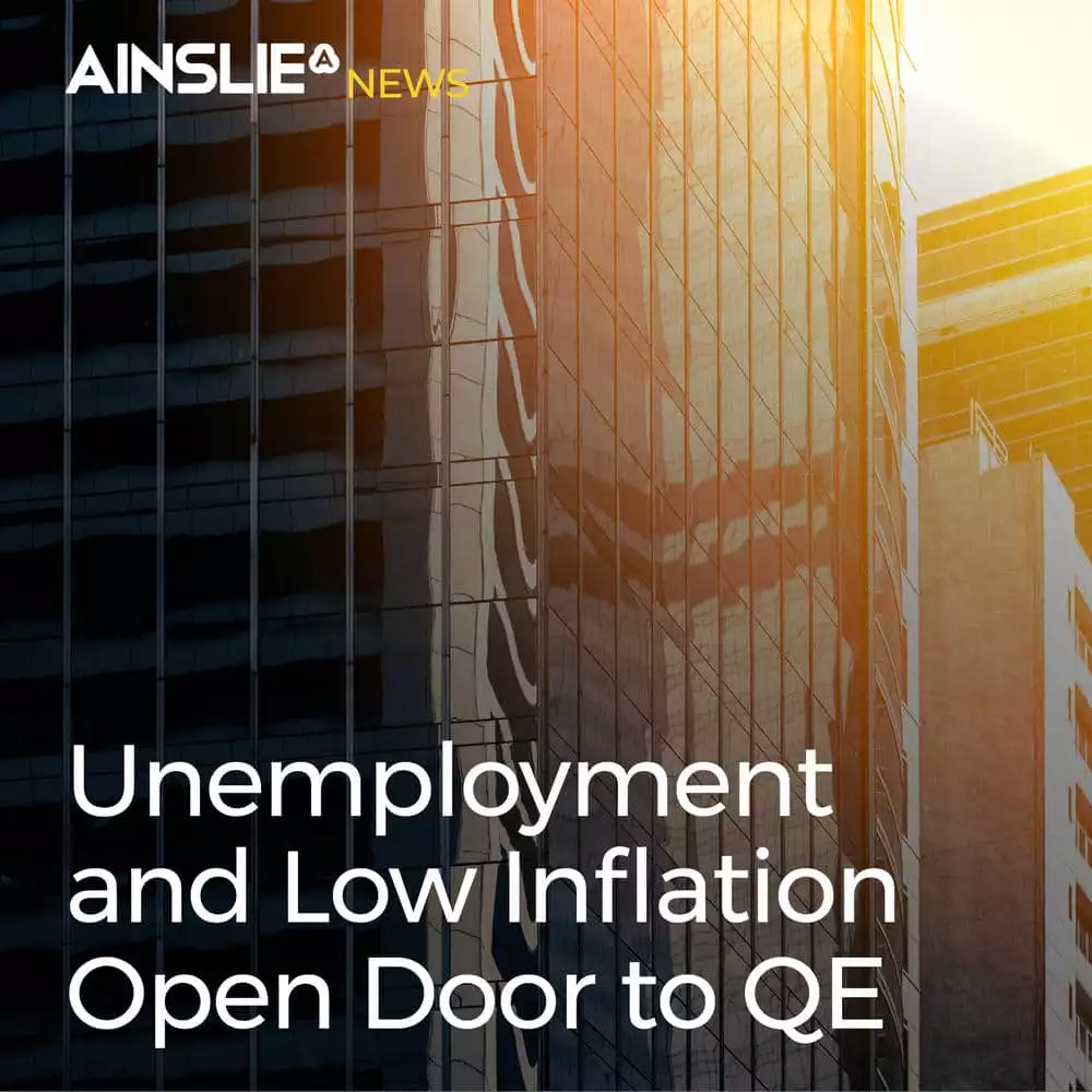 Unemployment and Low Inflation Open Door to QE