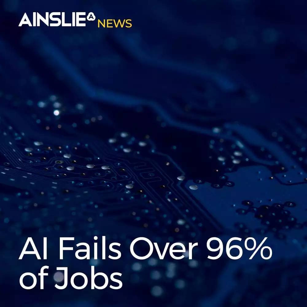 AI Fails Over 96% of Jobs