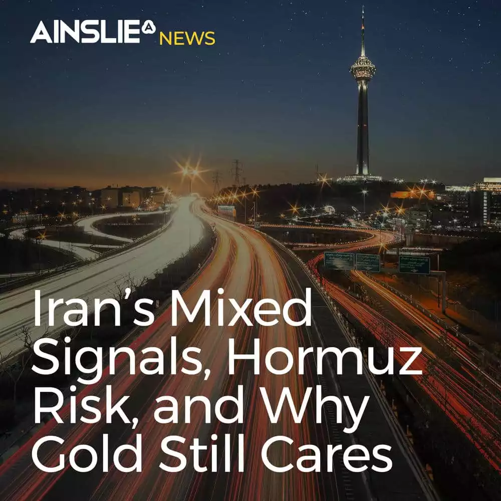 Iran’s Mixed Signals, Hormuz Risk, and Why Gold Still Cares
