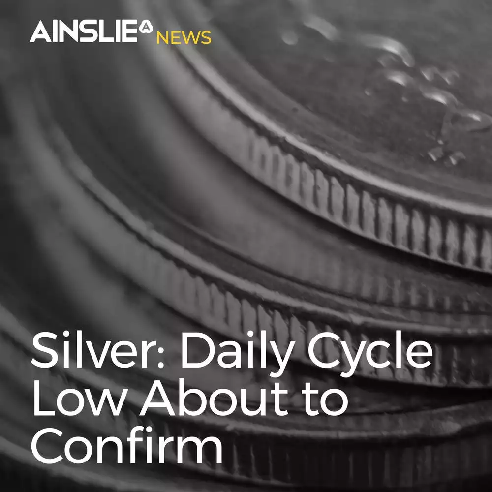 Silver: Daily Cycle Low About to Confirm