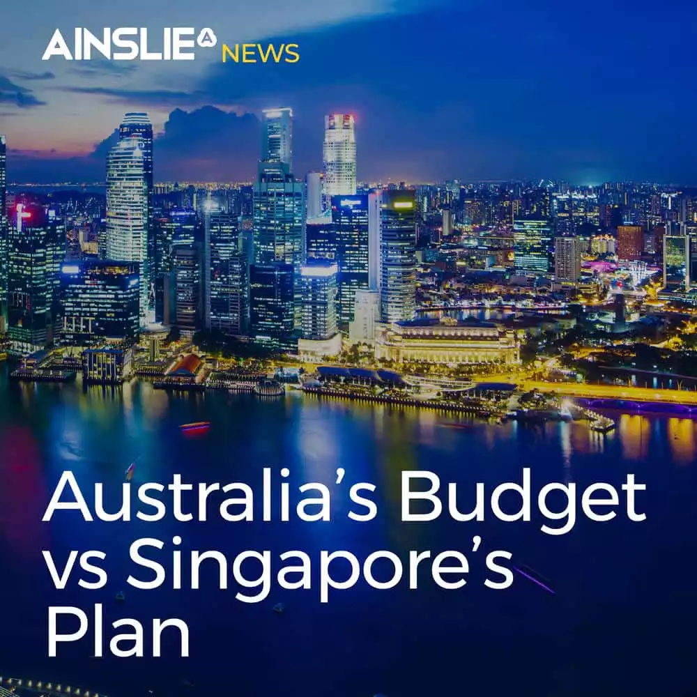 Australia’s Budget vs Singapore’s Plan: What the Numbers Say About Wealth Creation