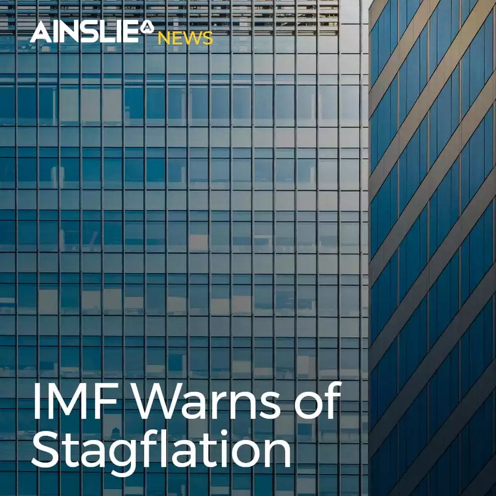 IMF Warns of Stagflation