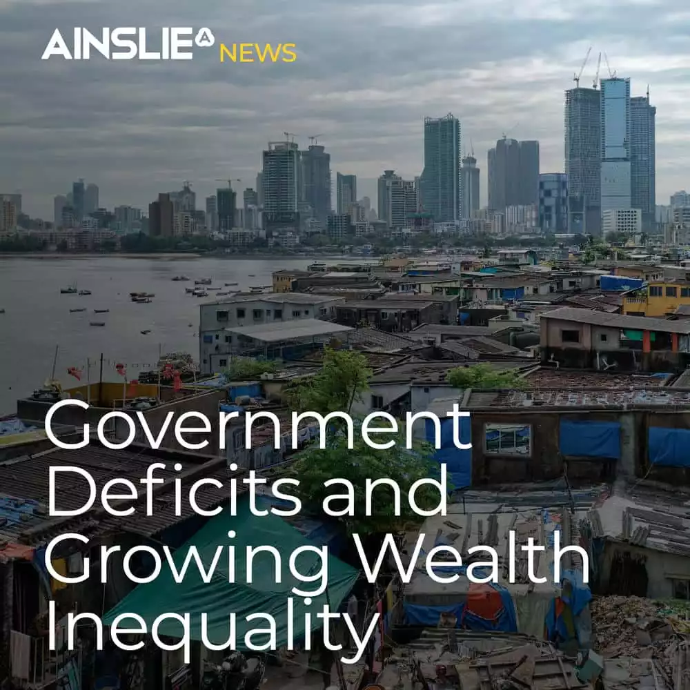 Government Deficits and Growing Wealth Inequality