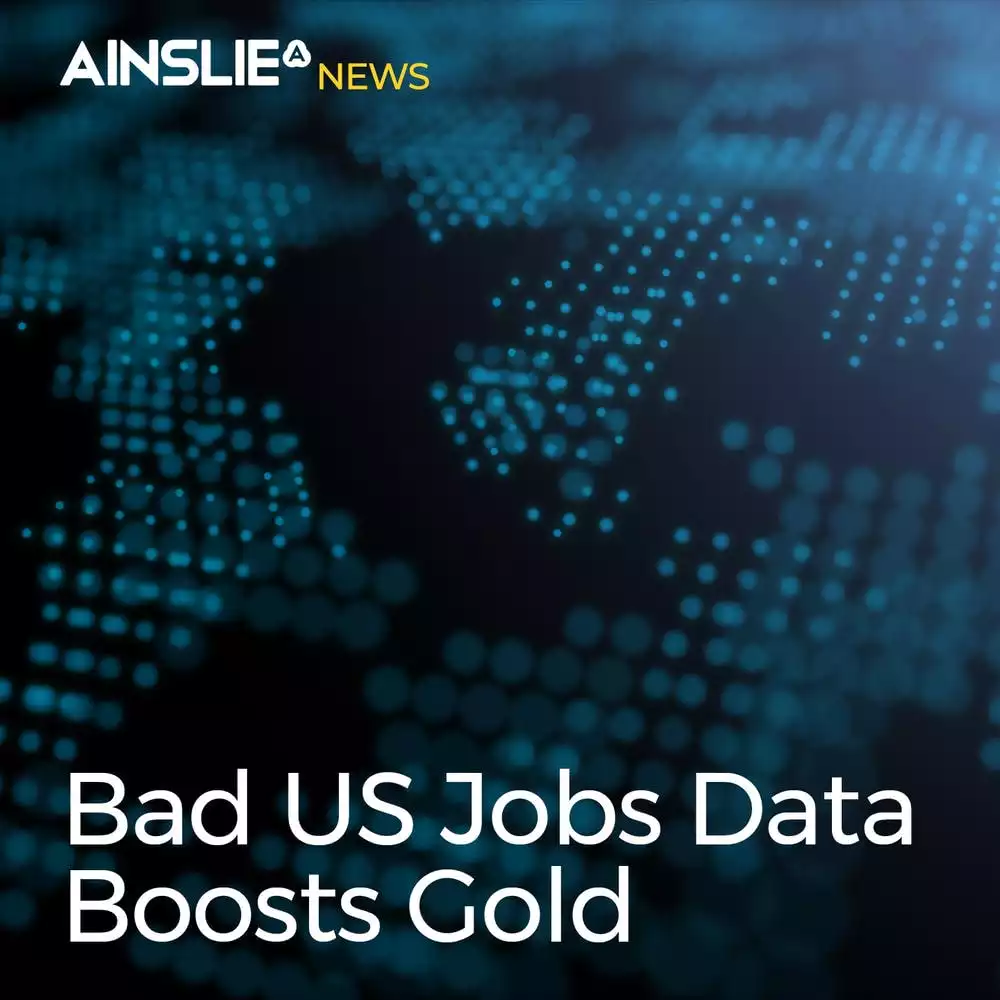 Bad US Jobs Data Boosts Gold