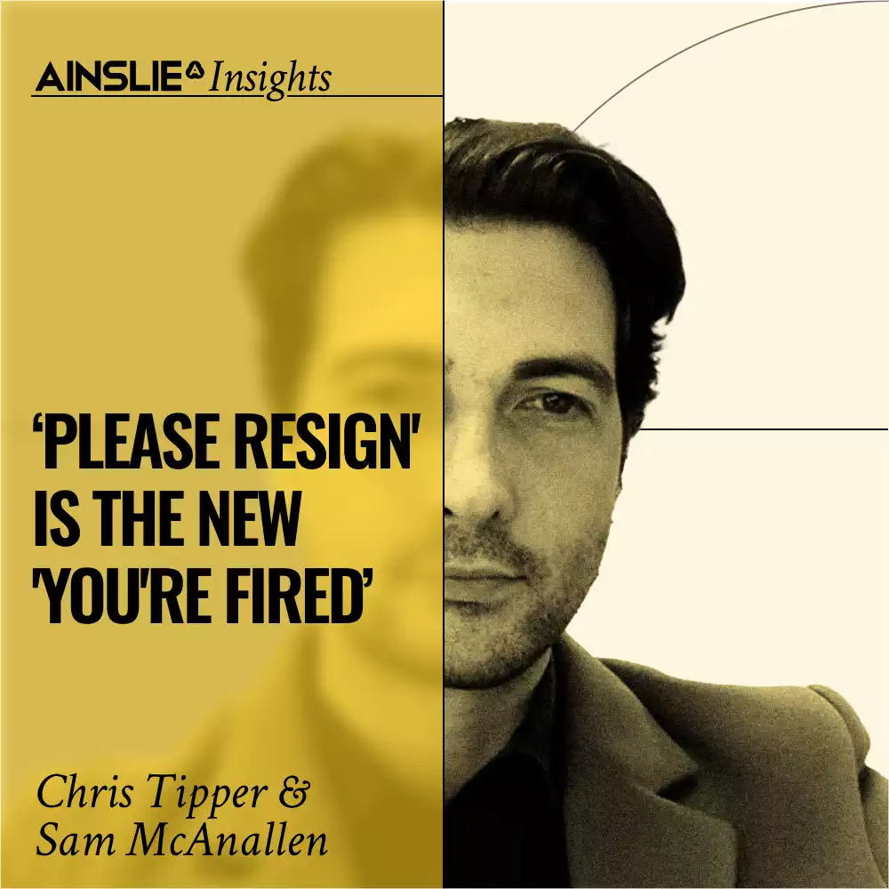 INSIGHTS: ‘Please Resign' is the New 'You're Fired’