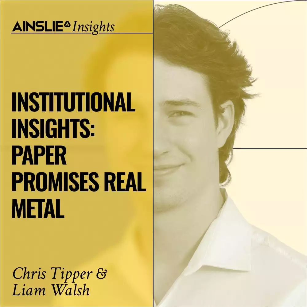 INSIGHTS: Paper Promises Real Metal