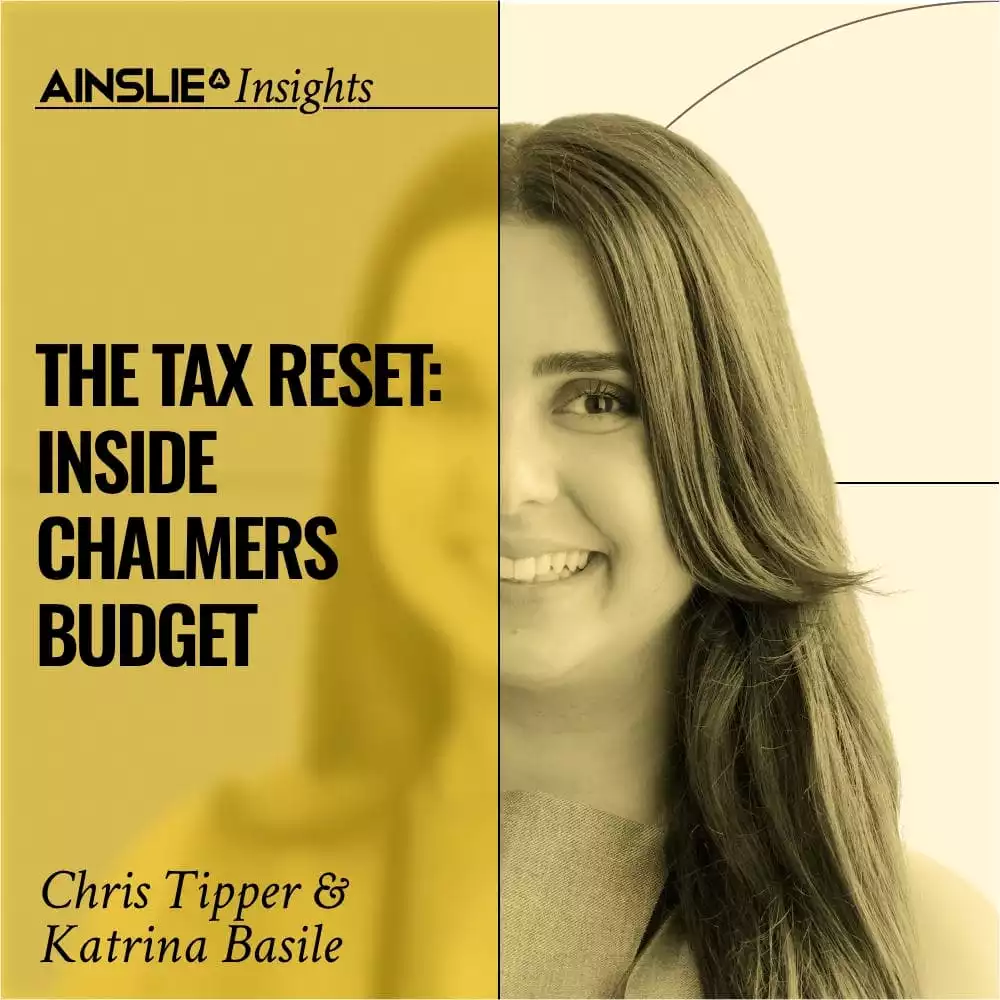 INSIGHTS: The Tax Reset: Inside Chalmers Budget