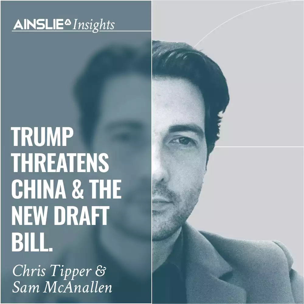 INSIGHTS: House Votes Yes on Draft Bill. Trump Threatens China