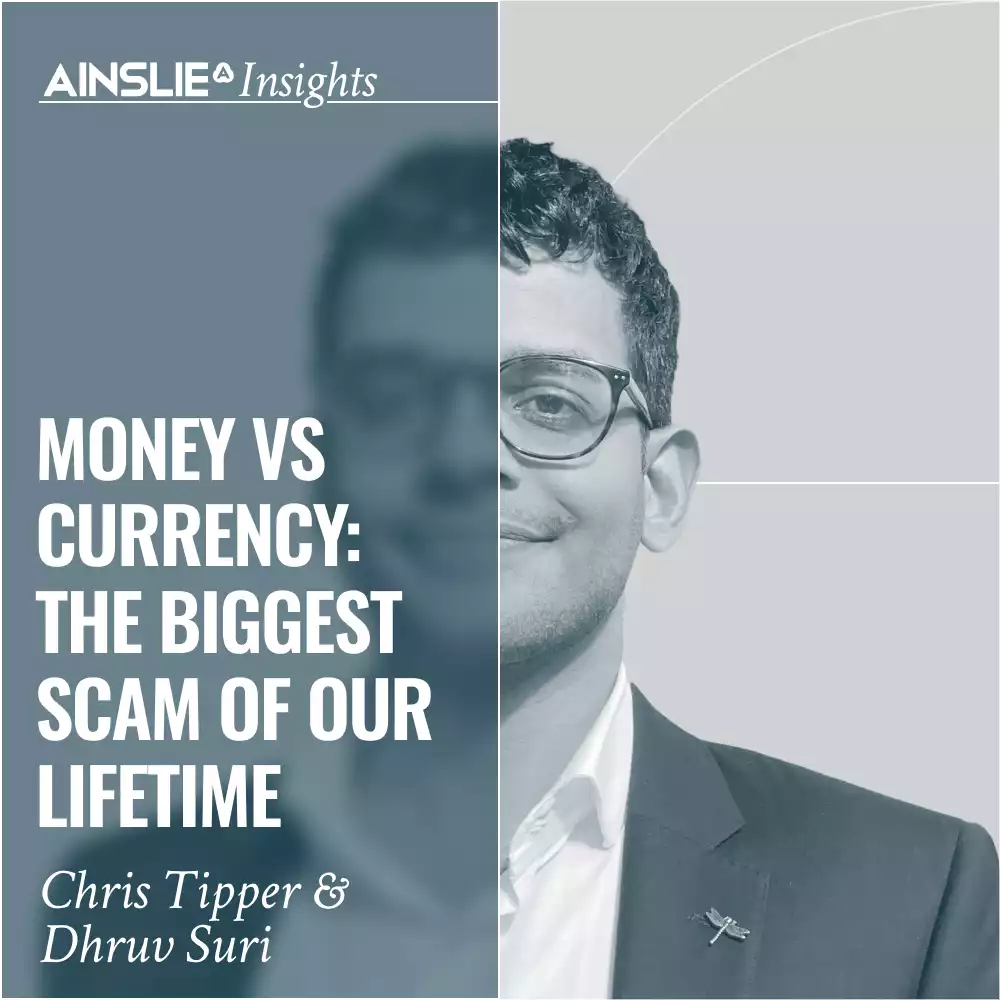 INSIGHTS:Money vs Currency – The Biggest Scam of our Lifetime