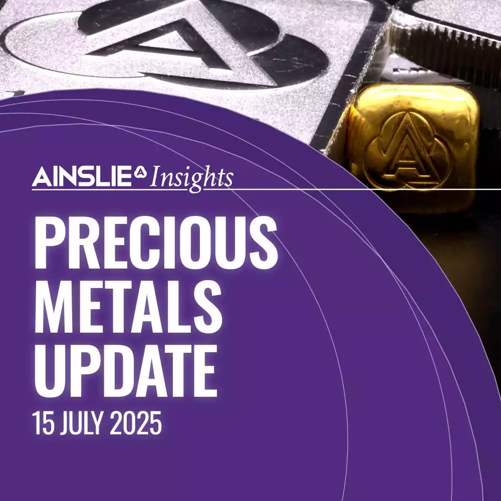 INSIGHTS: Gold Steady, Silver Gains, Platinum Surges – Precious Metals Update | 15 July 2025