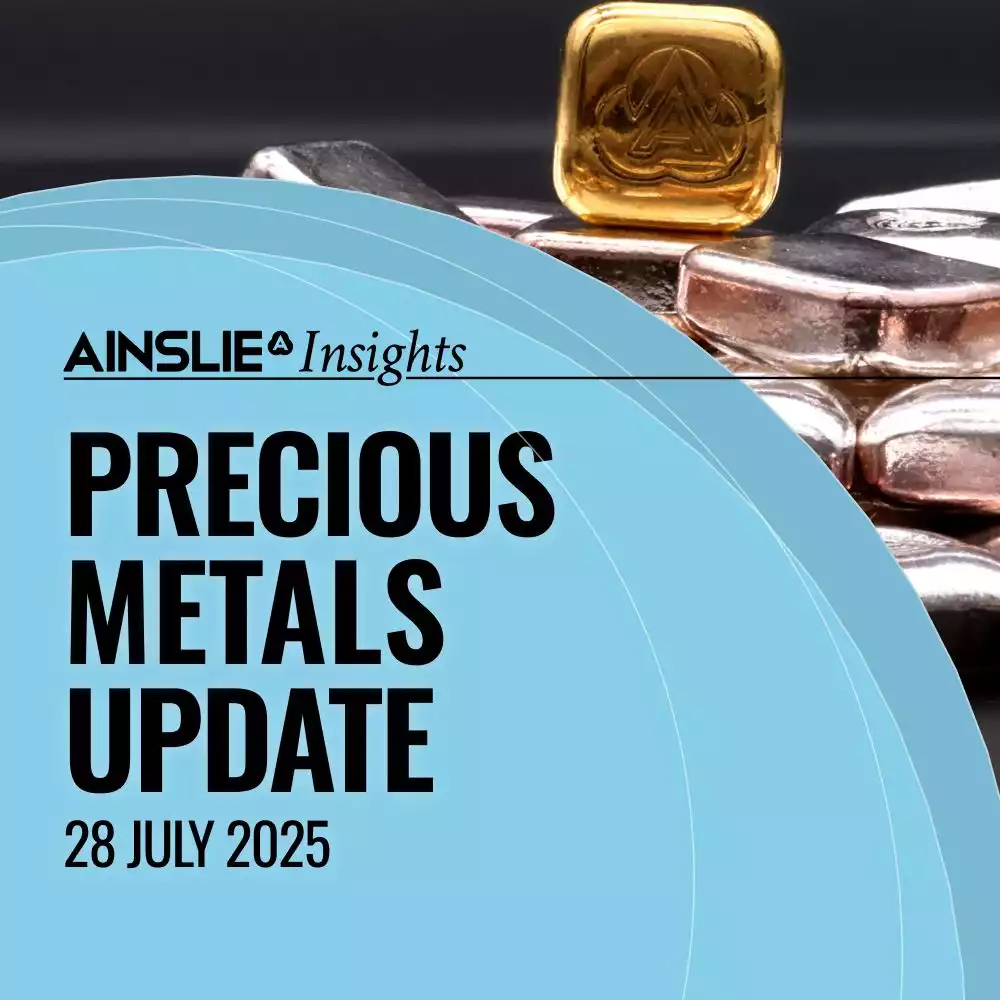 Precious Metals Lifted by Supply Crunch, Industrial Demand | 28 July 2025 – Ainslie Insights