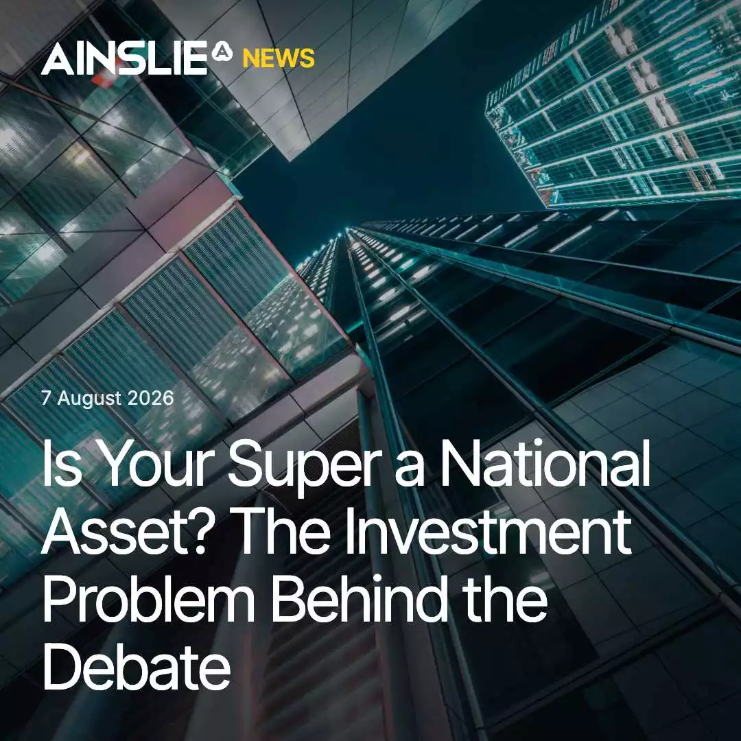 Is Your Super a National Asset? The Investment Problem Behind the Debate