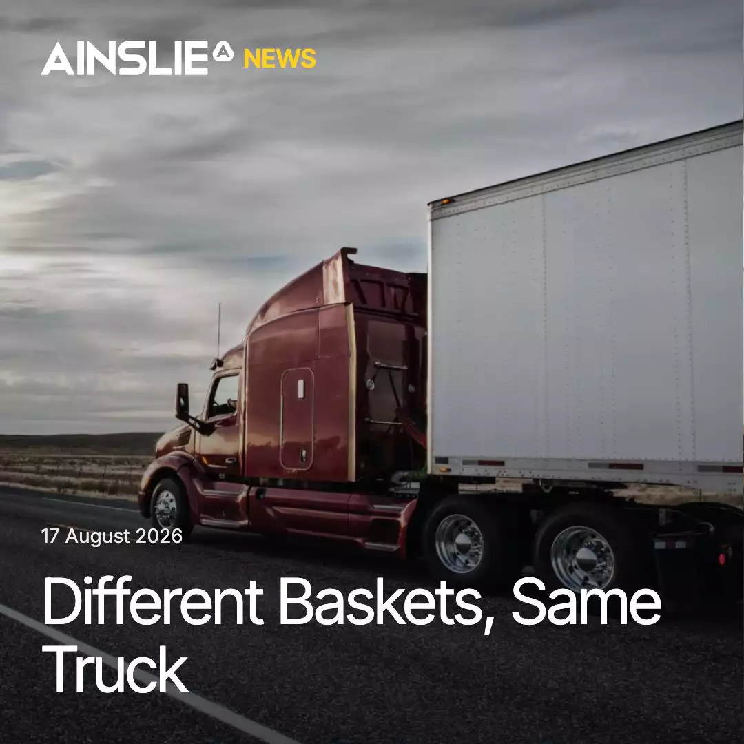 Different Baskets, Same Truck