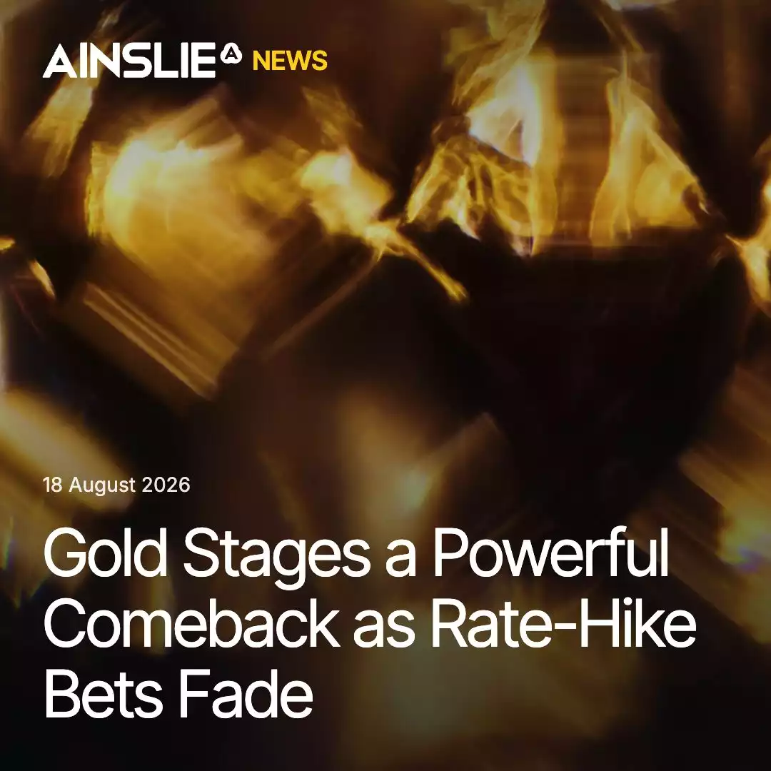 Gold Stages a Powerful Comeback as Rate-Hike Bets Fade