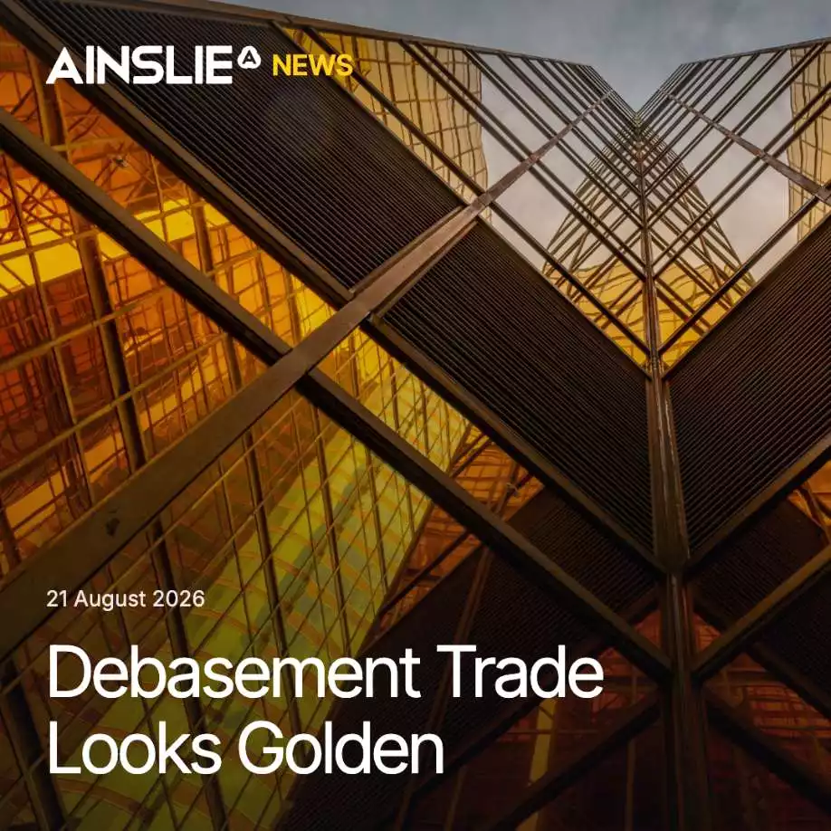 Debasement Trade Looks Golden