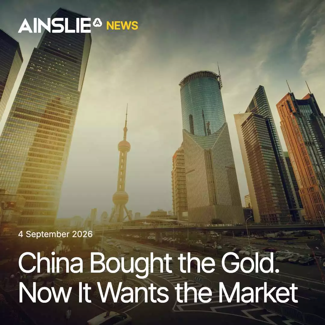 China Bought the Gold. Now It Wants the Market