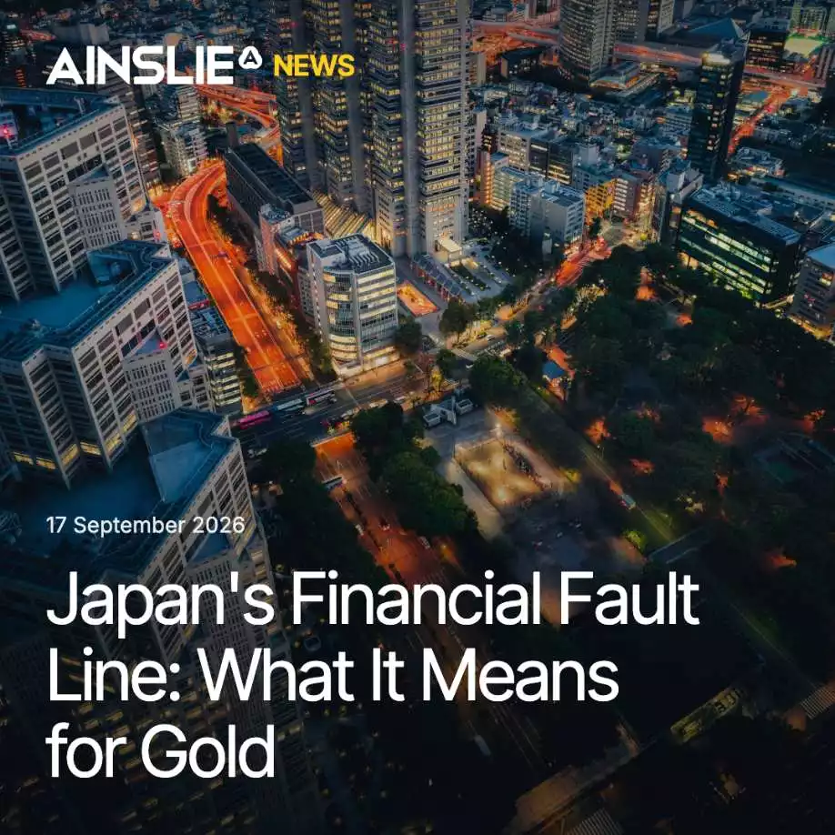 Japan's Financial Fault Line: A Top-Five Economy and Gold