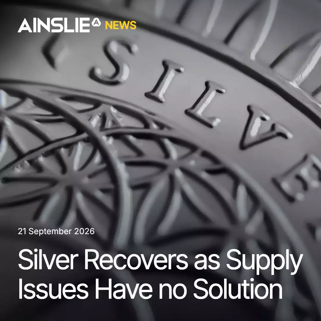 Silver Recovers as Supply Issues Have no Solution