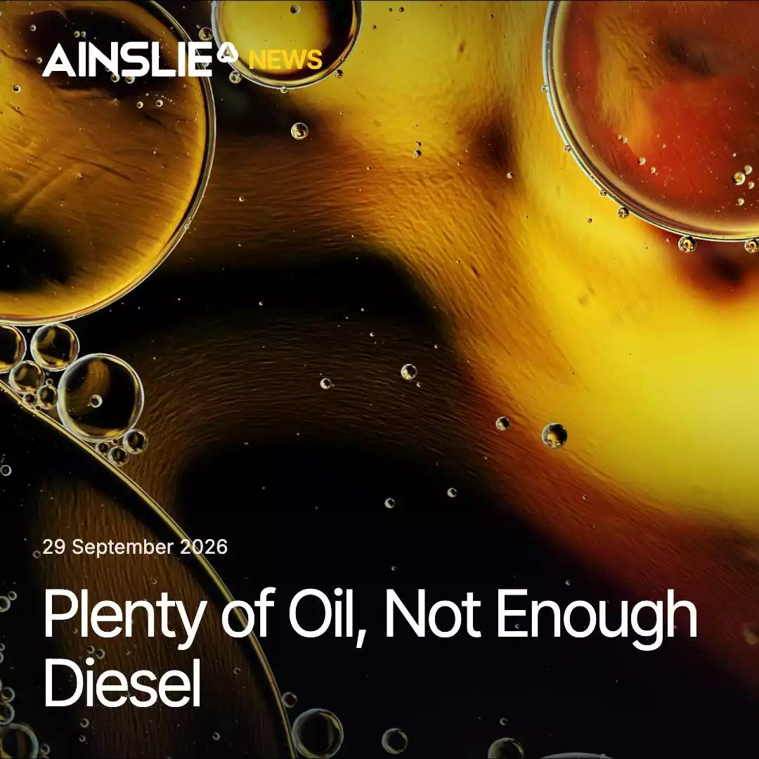 Plenty of Oil, Not Enough Diesel