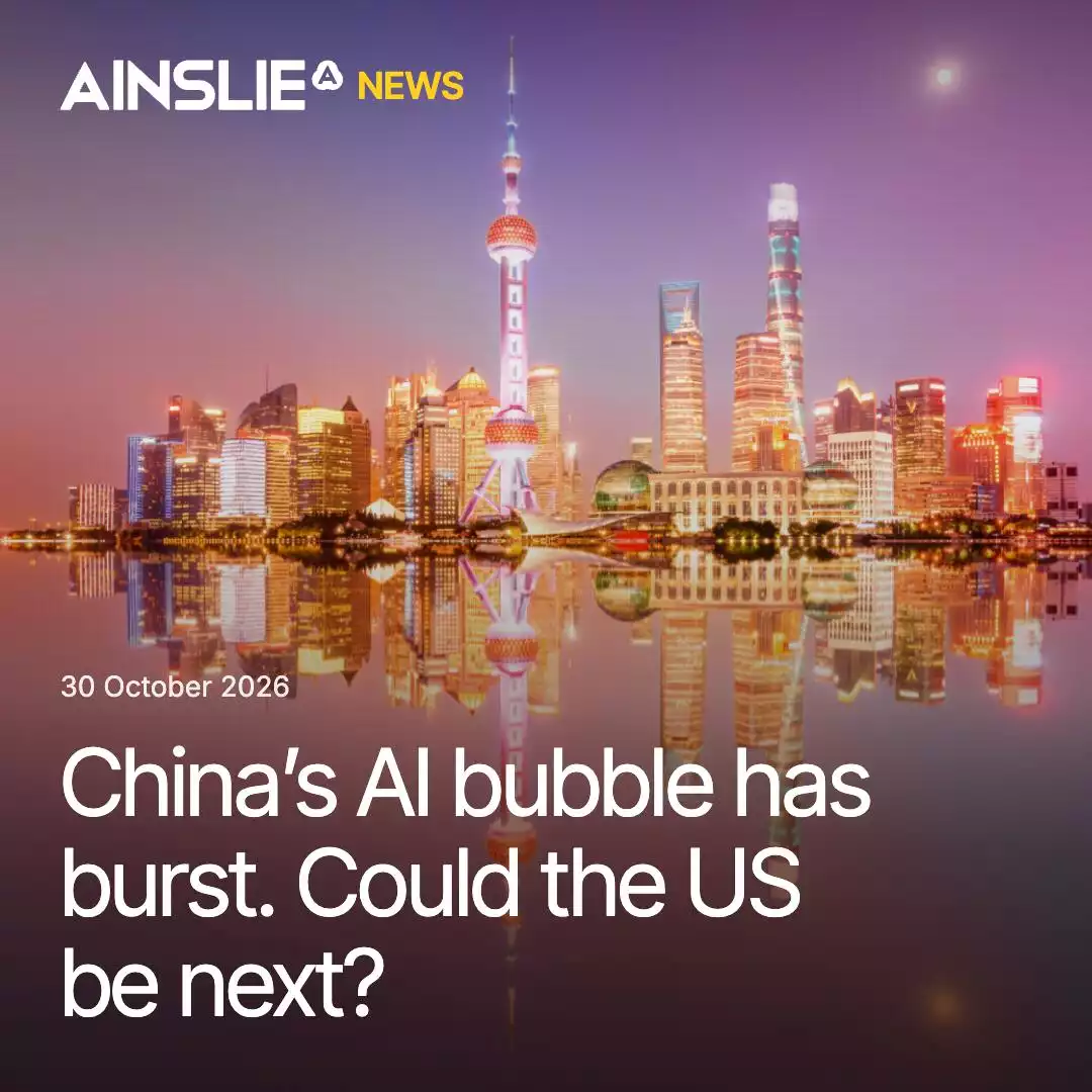 China’s AI bubble has burst. Could the US be next?